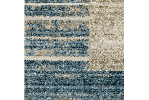 Oriental Weavers Bauer 090B2 Blue, Beige