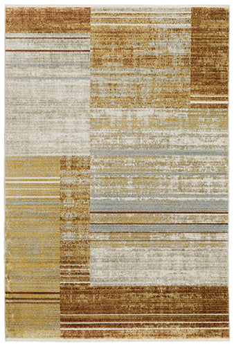 Oriental Weavers Bauer 090R2 Rust, Gold