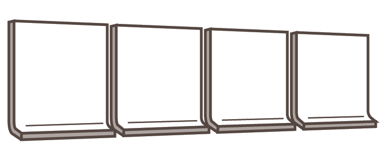 Crossville Color Blox 2.0 3" x 3" Porcelain Cove Base
