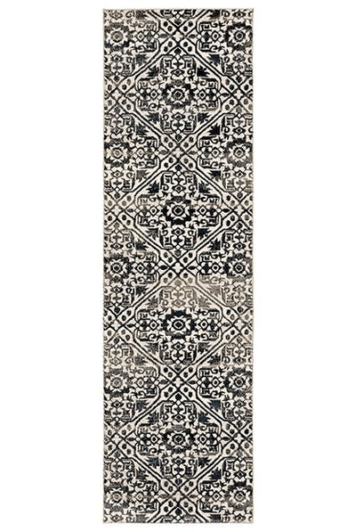 Oriental Weavers Bowen 5506E Navy, Ivory