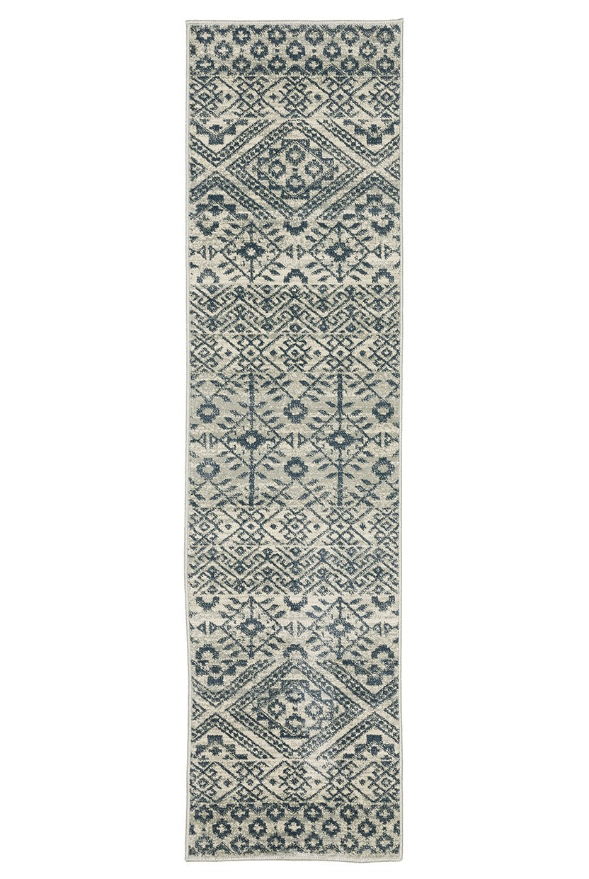 Oriental Weavers Branson BR02A Blue, Beige