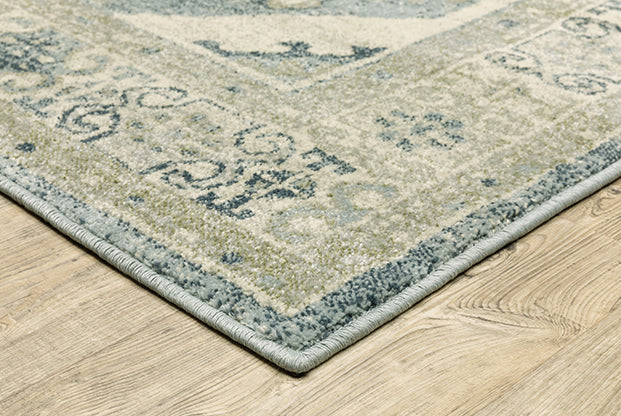 Oriental Weavers Branson BR03A Blue, Beige