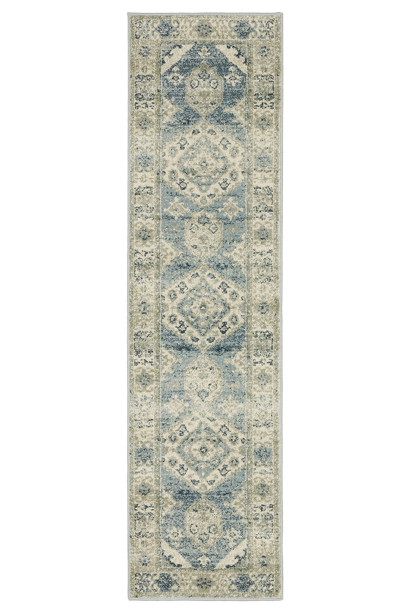 Oriental Weavers Branson BR03A Blue, Beige