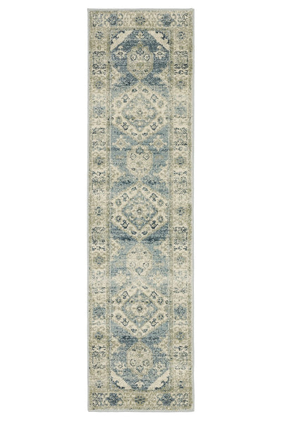 Oriental Weavers Branson BR03A Blue, Beige