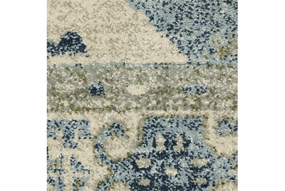 Oriental Weavers Branson BR03A Blue, Beige