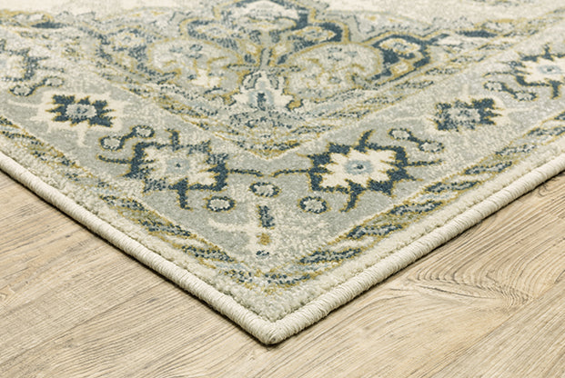 Oriental Weavers Branson BR04B Ivory, Blue