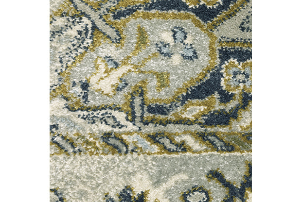 Oriental Weavers Branson BR04B Ivory, Blue