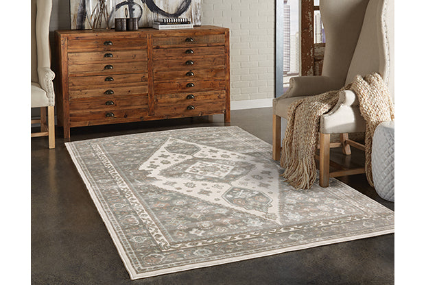 Oriental Weavers Capistrano 511E1 Ivory, Grey