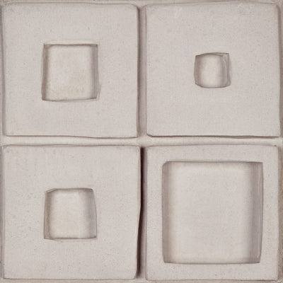 Portobello America Creta Deco 8" x 8" Natural Cement Tile