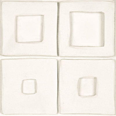 Portobello America Creta Deco 8" x 8" Natural Cement Tile