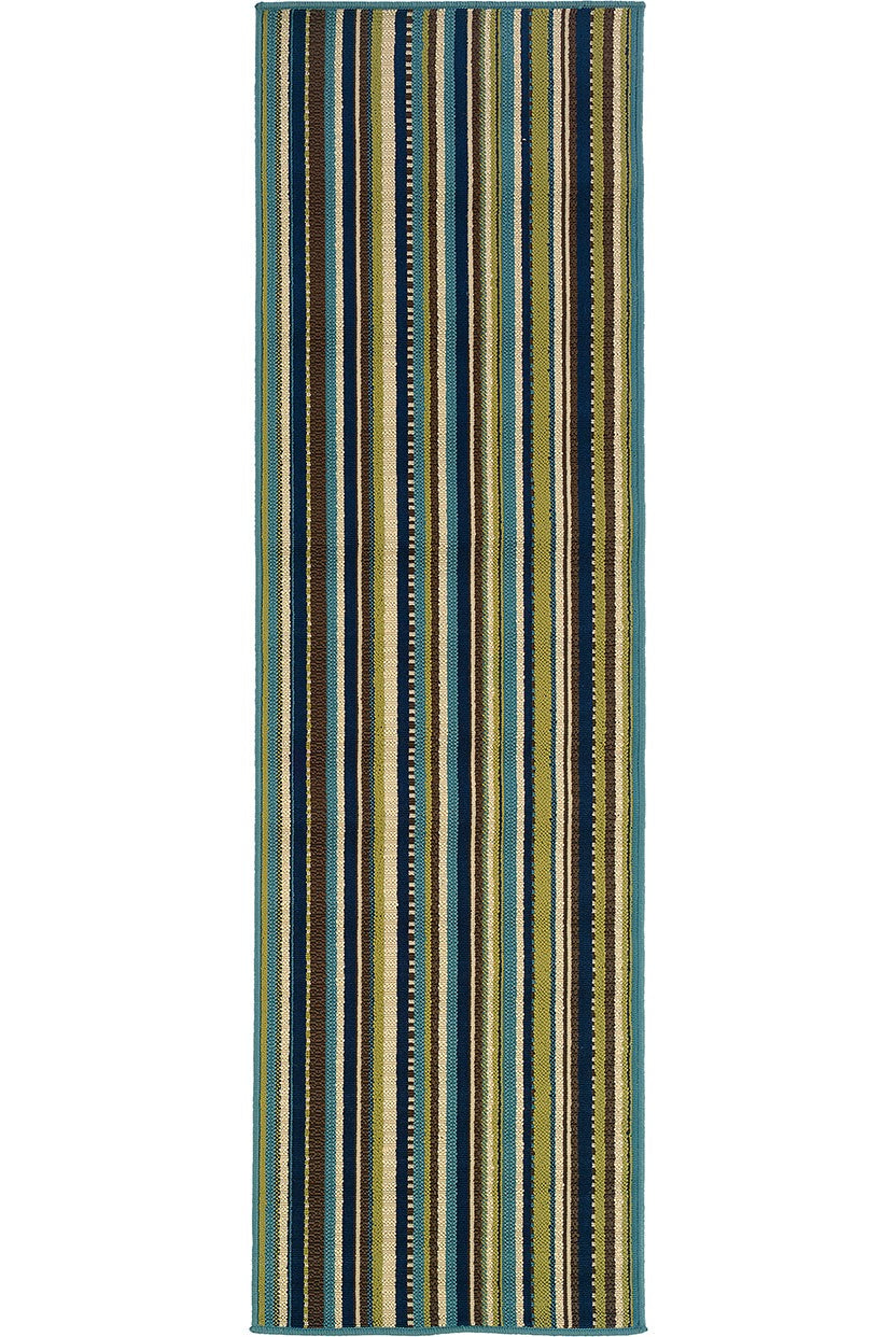 Oriental Weavers Caspian 1004X Blue, Brown