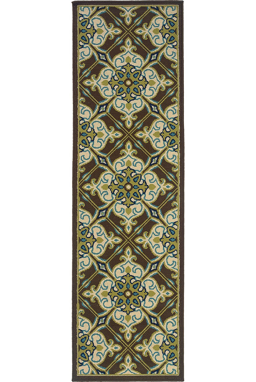 Oriental Weavers Caspian 1005D Brown, Ivory