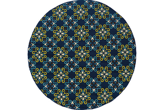 Oriental Weavers Caspian 3331L Blue, Blue