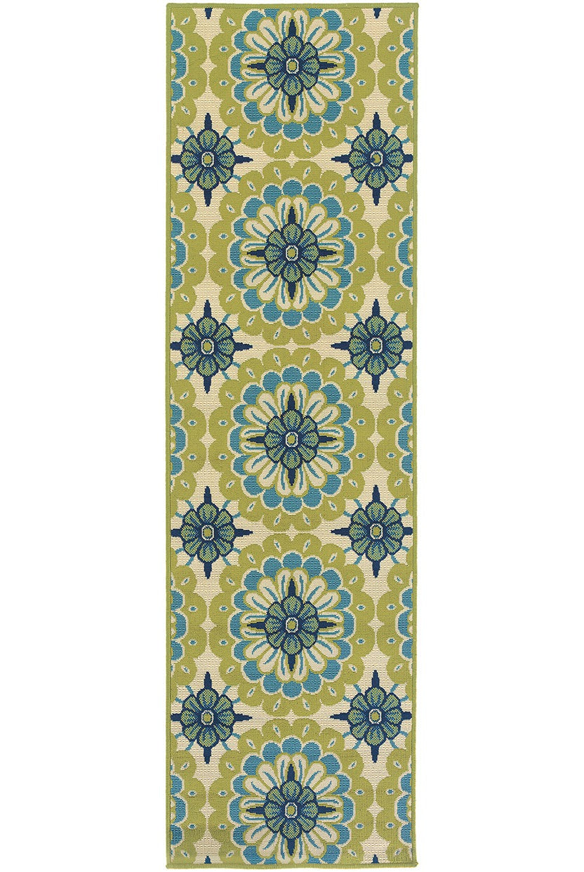 Oriental Weavers Caspian 8328W Green, Ivory