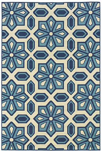 Oriental Weavers Caspian 969W6 Ivory, Blue