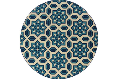 Oriental Weavers Caspian 969W6 Ivory, Blue