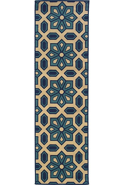 Oriental Weavers Caspian 969W6 Ivory, Blue