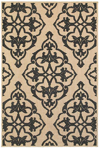 Oriental Weavers Cayman 001B9 Sand, Charcoal