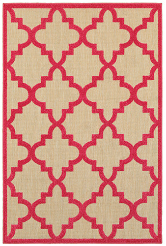 Oriental Weavers Cayman 660P9 Sand, Pink