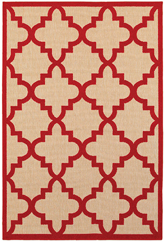 Oriental Weavers Cayman 660R9 Sand, Red