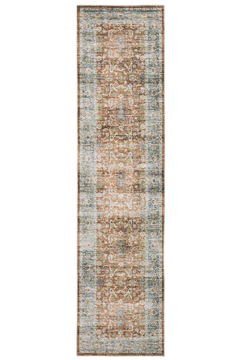 Oriental Weavers Charleston CHA04 Rust, Blue