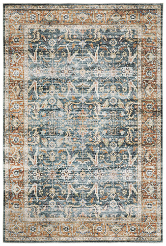 Oriental Weavers Charleston CHA06 Blue, Rust