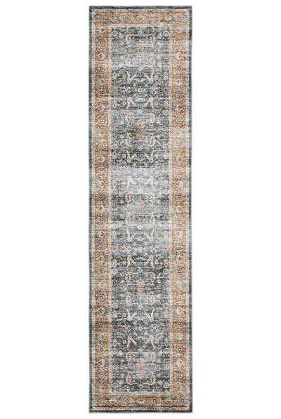 Oriental Weavers Charleston CHA06 Blue, Rust