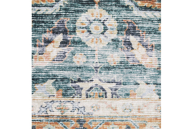 Oriental Weavers Charleston CHA06 Blue, Rust