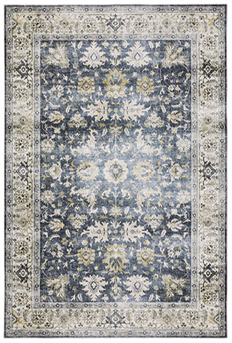 Oriental Weavers Charleston CHA08 Blue, Gold