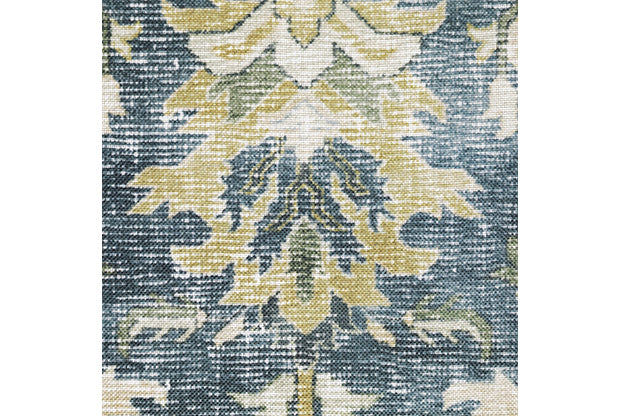 Oriental Weavers Charleston CHA08 Blue, Gold