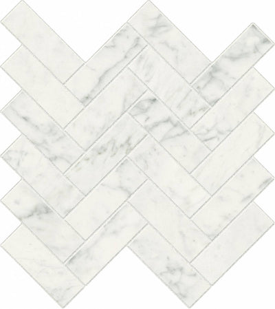 Landmark Ceramics Charme Evo Herringbone 11" x 12" Porcelain Mosaic