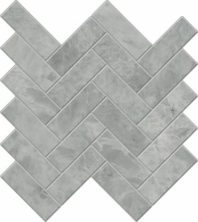 Landmark Ceramics Charme Evo Herringbone 11" x 12" Porcelain Mosaic