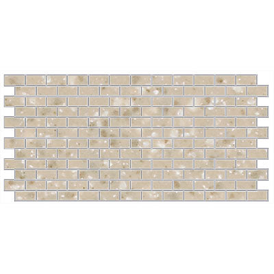 American Olean Regular Unglazed 1 x 2 Brick Joint 12" x 24" Porcelain Mosaic (Clearance)