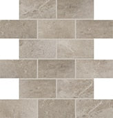 Daltile Artiquity 2 x 4 Brick Joint 12" x 12" Ceramic Mosaic