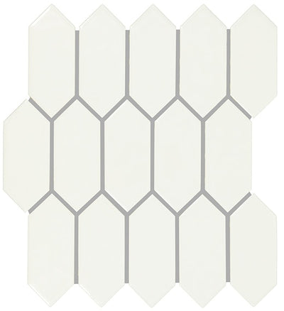 Marazzi Artezen 2 x 5 Picket 11" x 12" Ceramic Mosaic