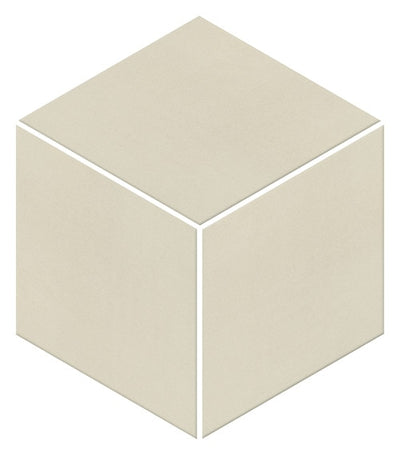 American Olean Neoconcrete 3D Cube 12" x 12" Porcelain Mosaic