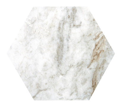 American Olean Mythique Marble Hex 7.88" x 9.13" Ceramic Tile