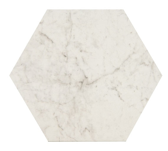 American Olean Mythique Marble Hex 7.88" x 9.13" Ceramic Tile