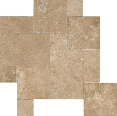 American Olean Travertine Versaille Pattern RW x RL Travertine Tile