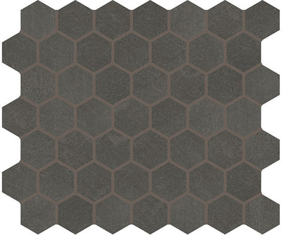 Marazzi Moroccan Concrete 1.5" Hexagon 10" x 12" Ceramic Mosaic