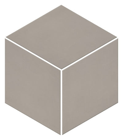 American Olean Neoconcrete 3D Cube 12" x 12" Porcelain Mosaic