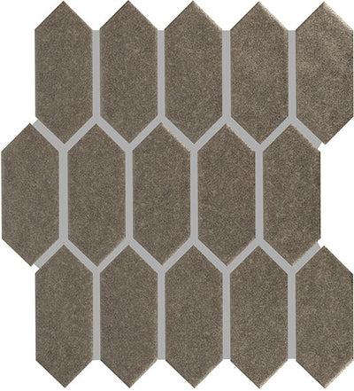 Marazzi Artezen 2 x 5 Picket 11" x 12" Ceramic Mosaic