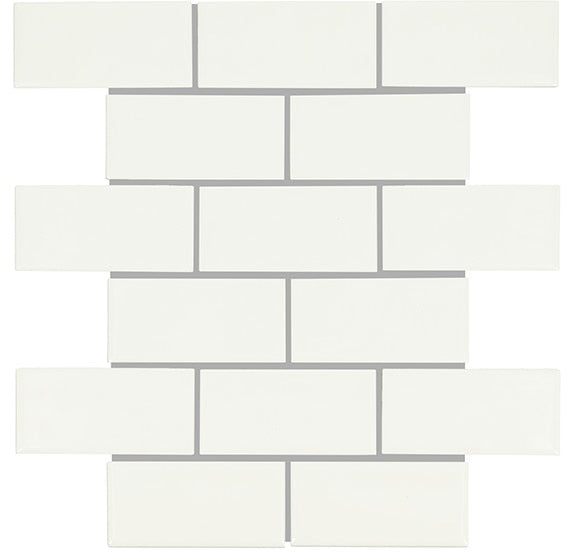 Marazzi Artezen 2 x 4 Brick Joint 12" x 12" Ceramic Mosaic