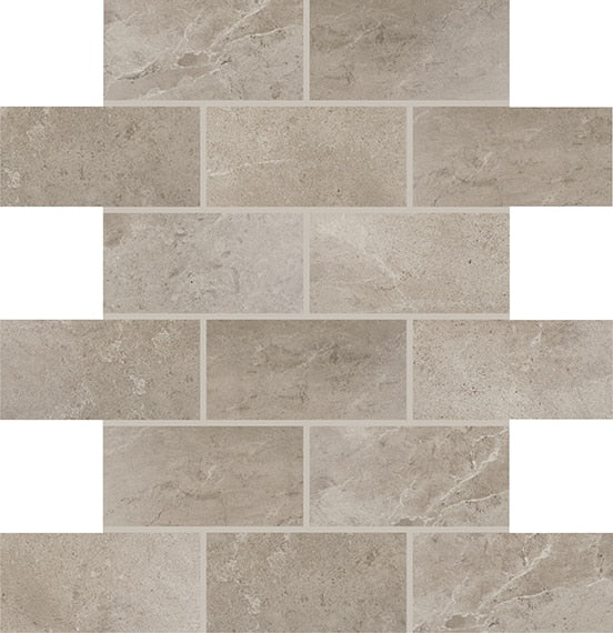 Daltile Advantage 2 x 4 Brick Joint 12" x 12" Ceramic Mosaic