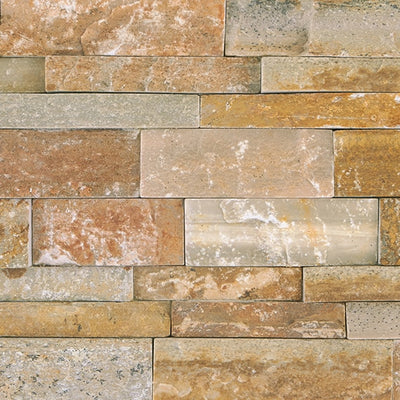 Daltile Stacked Stone 6" x 24" Natural Stone Tile