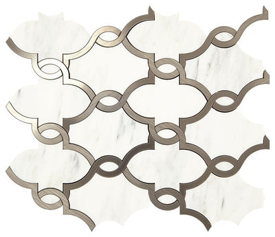 Marazzi Castellina Basilica 14" x 15" Natural Stone Mosaic