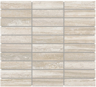 American Olean Reservorio 1 x 4 Stacked 11" x 12" Porcelain Mosaic