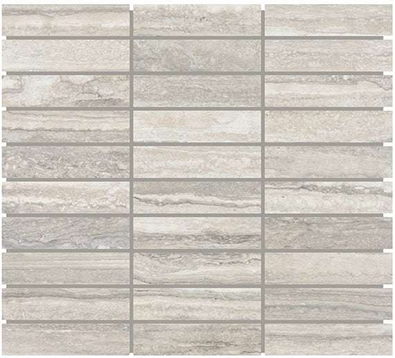 American Olean Reservorio 1 x 4 Stacked 11" x 12" Porcelain Mosaic