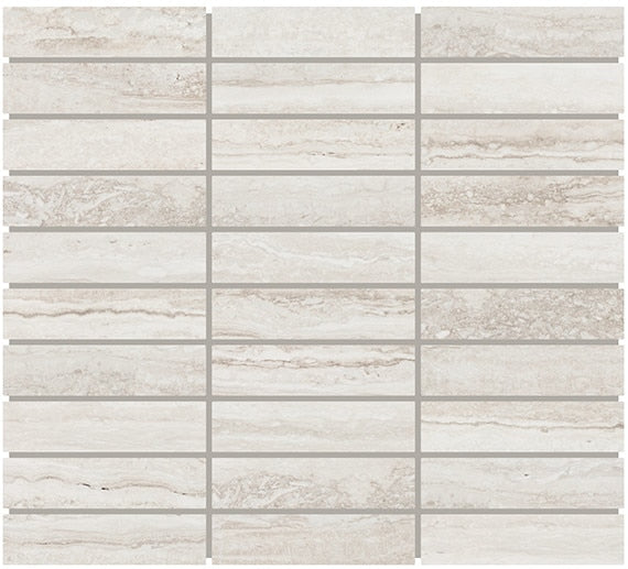 American Olean Reservorio 1 x 4 Stacked 11" x 12" Porcelain Mosaic