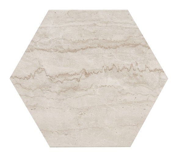 American Olean Mythique Marble Hex 7.88" x 9.13" Ceramic Tile